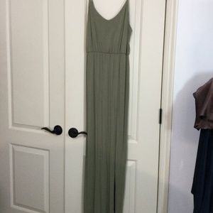 Lulu’ Sage Green long dress